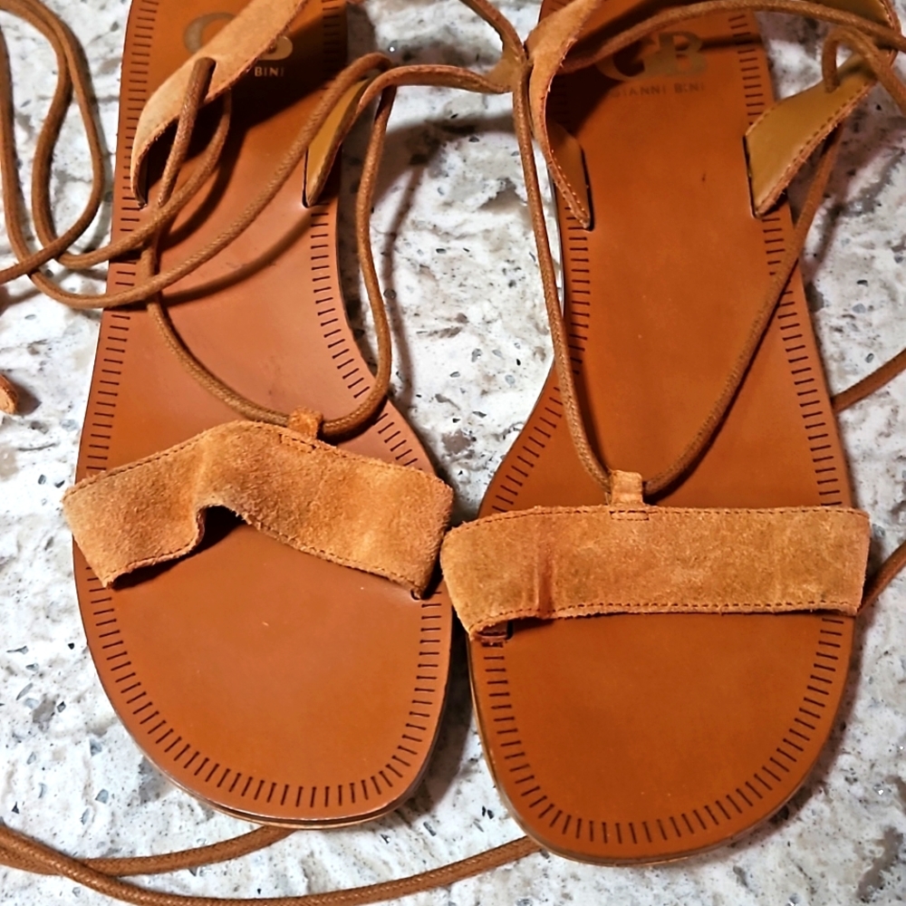 GIANNI BINI Gladiator Sandals sz 8